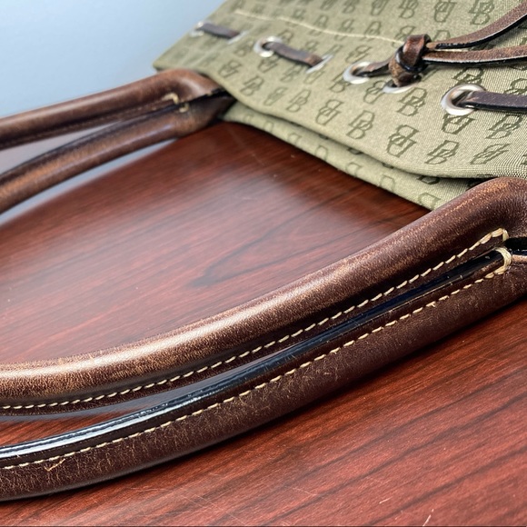 Signature Dooney and Bourke Canvas Tote - Picture 6 of 15